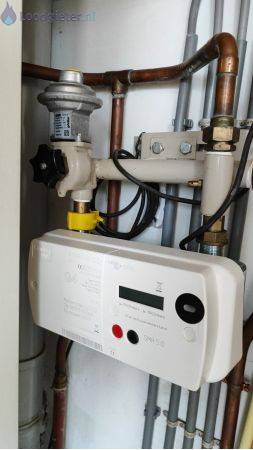 slimme meter stalen gasleiding