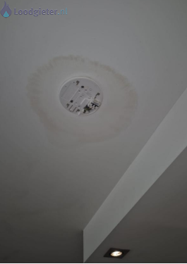 Lekkage plafond bij opening brandmelder