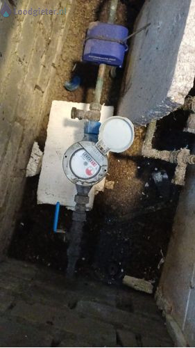 Watermeter bijft doorlopen