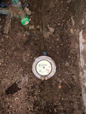 watermeter blijft doorlopen