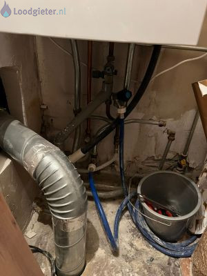 installatie inlaatcombinatie loodgieter