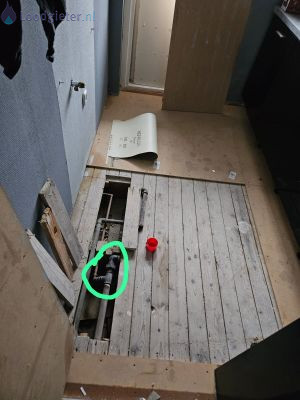 afpersen stalen gasleiding