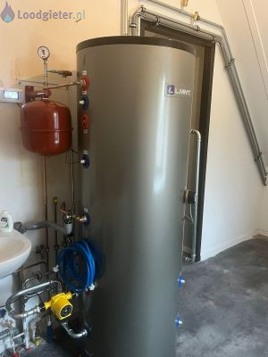 nieuwe warmtepomp opgeleverd