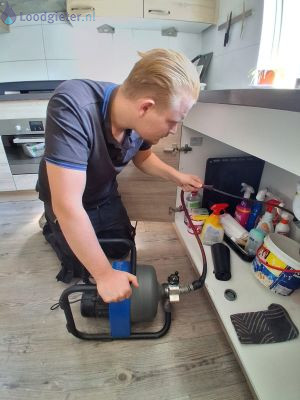 verstopping opgelost door rioolbedrijf