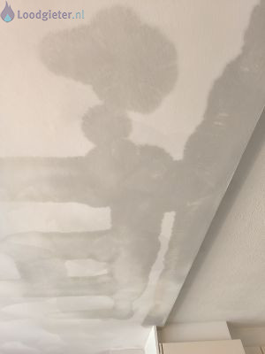 Lekkage plafond slaapkamer