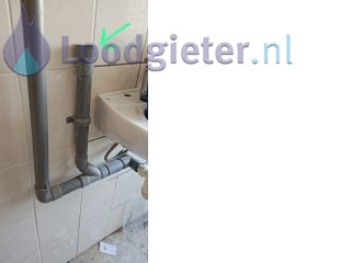 Loodgieter Oosterhout Afvoer aanpassen van de cv ketel icm wasmachine