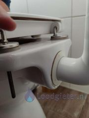 Loodgieter Zwolle De valpijp van mijn staande Wisa wc sluit niet goed