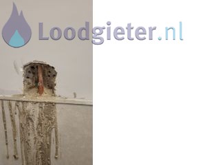 Loodgieter Malden Doorboorde waterleiding koper 12 mm