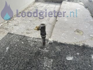 Loodgieter Hooghalen Oude gasleiding van kachel afdoppen