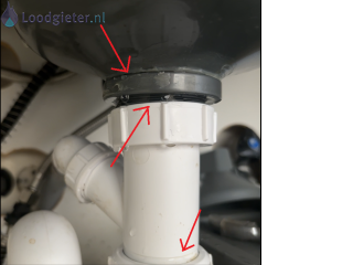 Loodgieter Lekkage afvoer Lekkage afvoer