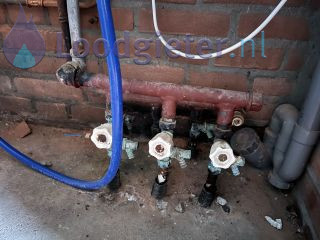Loodgieter Verdeler vloerverwarming Verdeler vloerverwarming vervangen