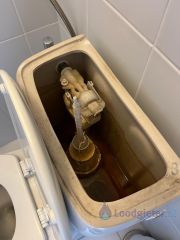Loodgieter Leeuwarden Staand toilet blijft doorlopen