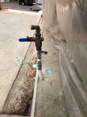 Loodgieter 's-Gravenzande Kunststof Henco waterleiding afdoppen