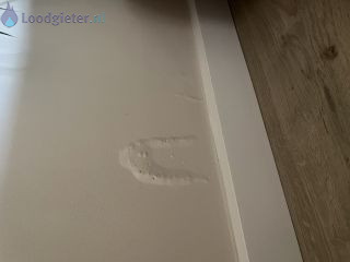 Loodgieter Lekkage lekkage in de muur