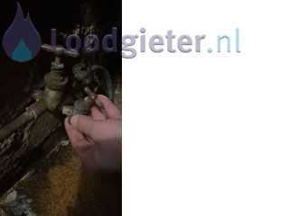 Loodgieter Lekkend hoekstopkraantje stopkraantje afgebroken