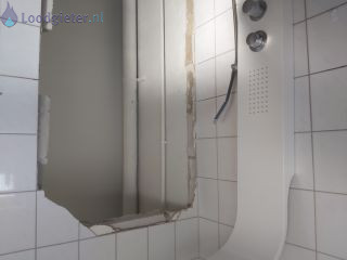 Loodgieter Douche Toilet vervangen en douch verplaatsen
