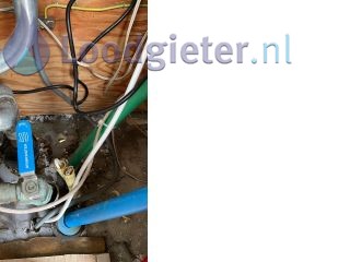 Loodgieter IJmuiden Doorboorde waterleiding