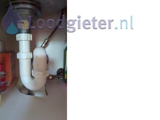 Loodgieter Delft Verstopping keukenafvoer + zwanenhals vervangen