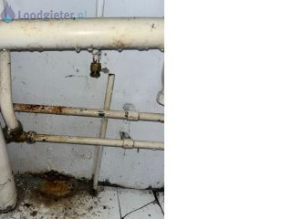 Loodgieter Lekkage cv leiding cv leiding gesprongen
