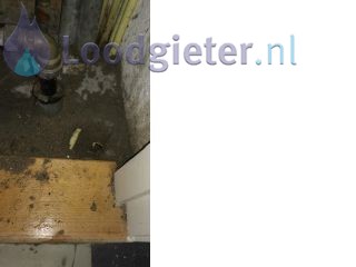 Loodgieter Franeker Doorboorde waterleiding