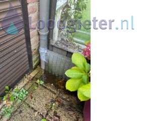 Loodgieter Zevenhuizen Gescheurde regenpijp