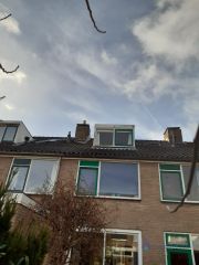 Loodgieter Castricum Zinken daklijkst van het dak gewaaid