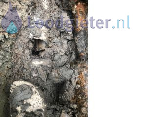 Loodgieter Riolering Riolering buiten is afgebroken