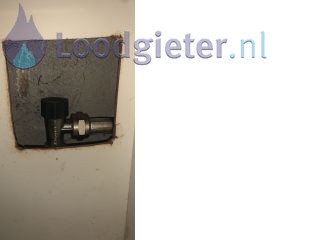Loodgieter Emmen Gasleiding afdoppen.
