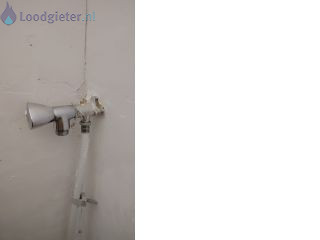 Loodgieter Wasmachinekraan Stopkraantje plaatsen en wasmacheinekraan verplaatsen