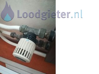 Loodgieter Nieuwegein kraantje + knop radiator vervangen