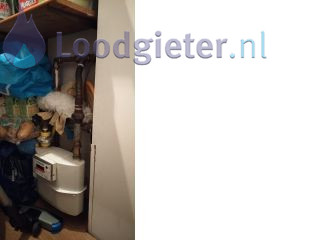 Loodgieter Kitwerk Een oude gasleiding moet afgekoppeld en afgeperst worden