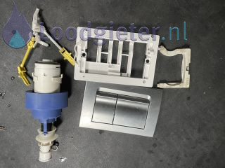 Loodgieter Toilet renovatie Binnenwerk inbouwtoilet vervangen