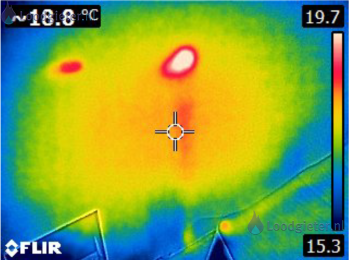 Thermografisch onderzoek warmtebeeldcamera