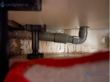 Verzakking keukenafvoer