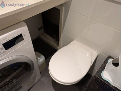Hangend toilet