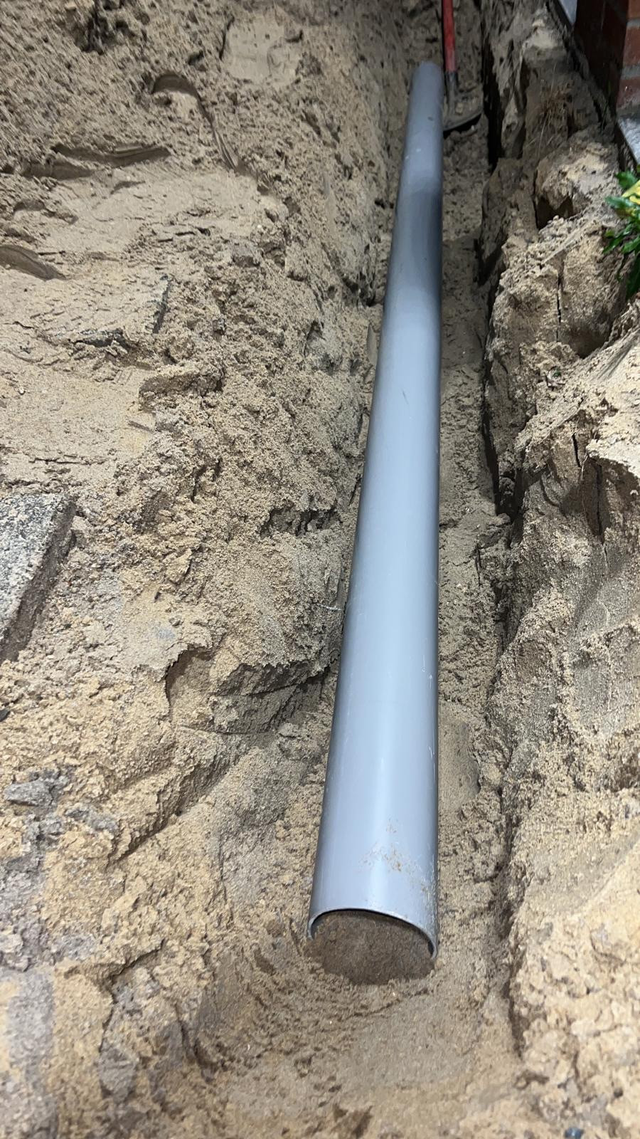 Riolering PVC aanleggen