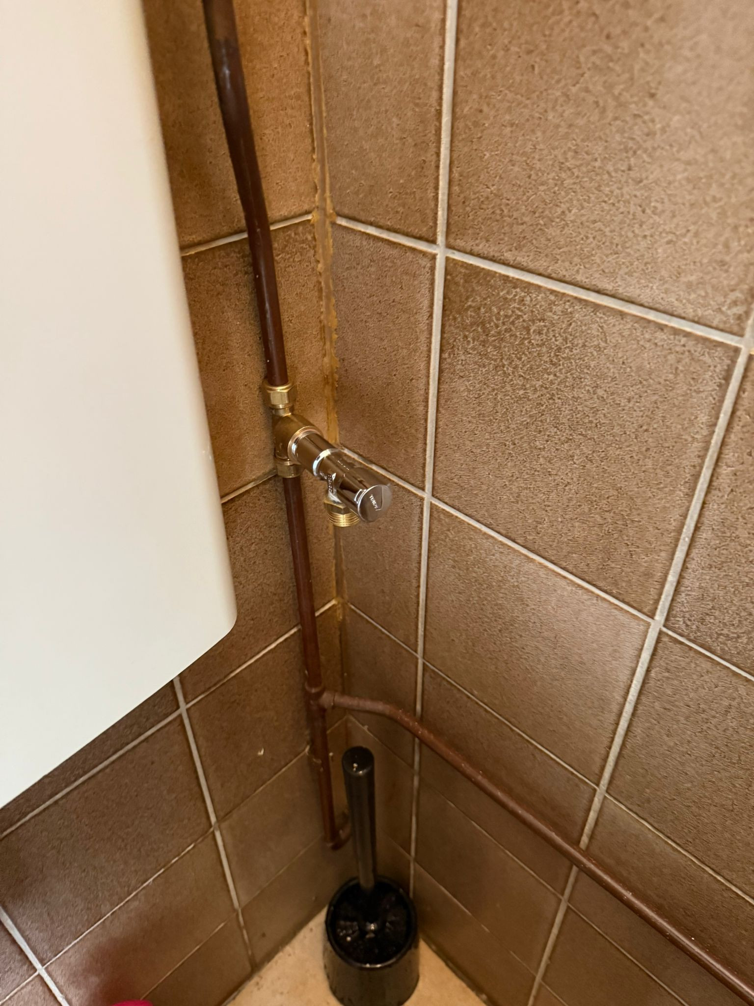 na installatie wc douche