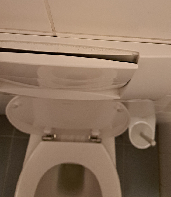 doorspoel knop sluit niet meer aan